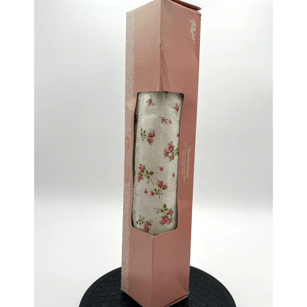 Vintage Polyfab Scented Drawer Liner White Floral Original Box